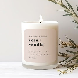 Enkel Elegant Minimal Dusky Blush Ljus Etikett