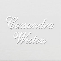 Enkel Elegant, minimalistisk #11L Namn-skript