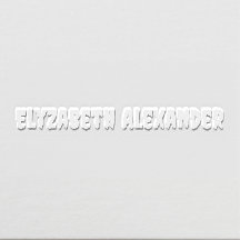 Enkel Elegant Minimalistisk #70 Namn Endast