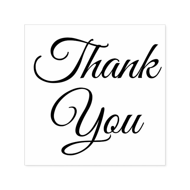 Enkel Elegant, minimalistisk #79-TACK Självfärgande Stämpel (Design)