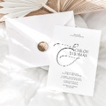 Enkel Elegant, minimalistisk klassisk vit Bröllop Inbjudningar<br><div class="desc">Inbjudan familj och vänner med den här klassiska minimalistiska bröllopsinbjudan. Anpassa inbjudan till elegant bröllop genom att lägga till namn, datum, tid, plats och annan händelseinformation. Om du vill ändra information klickar du på Information. Om du vill flytta texten eller ändra storlek, teckensnitt eller färg klickar du på Redigera med...</div>