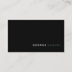 Enkel Elegant Minimalistisk Professionell Anpassad Visitkort