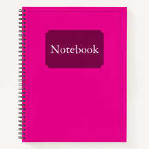 Enkel Elegant - Minimalistisk Shock rosa Spiral