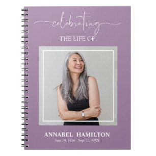 Enkel Elegant, minnesbild, fotogäst Bok Anteckningsbok