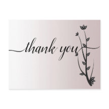 Enkel Elegant Modern blad Tack-kort