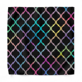 Enkel Elegant Modern färgfull marockansk Mönster | Bandana