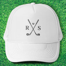 Enkel Elegant Monogram första Golf