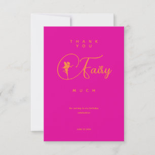 Enkel Elegant Neon Rosa Fe-tackkort Tack Kort