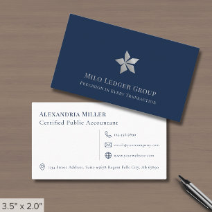 Enkel Elegant Professionell Visitenkort Visitkort