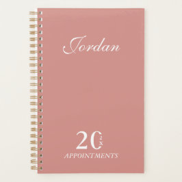 Enkel Elegant Ro Namn Daily Planner AppoPlanner