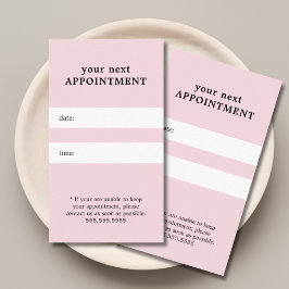 Enkel Elegant Ro White Beauty Möte Tidsbeställning Kort