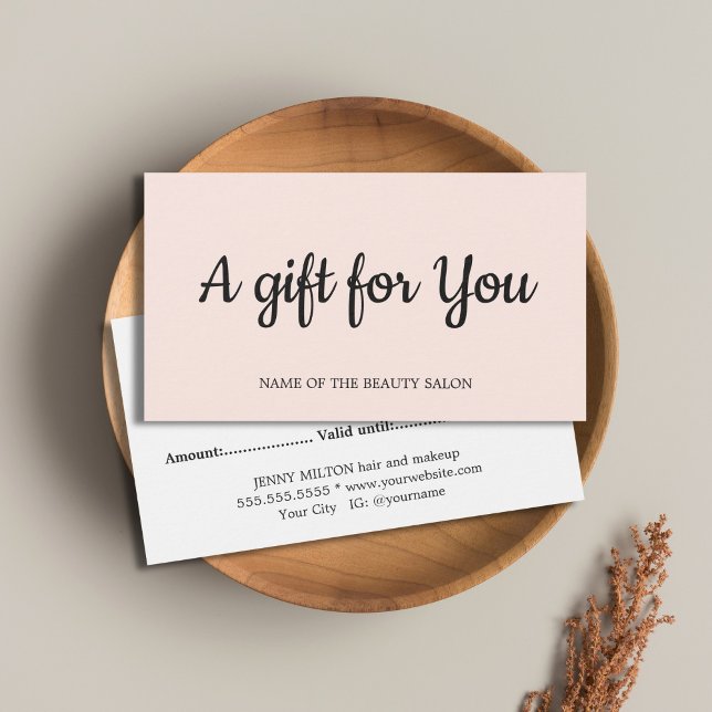 Enkel Elegant Ro White Beauty Visitkort (Skapare uppladdad)