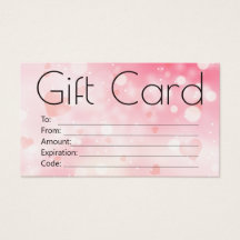 Enkel Elegant Rosa Bokeh