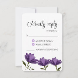 Enkel elegant, rustik lila OSA