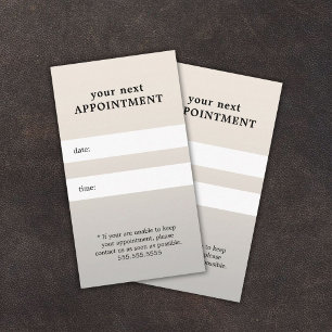 Enkel Elegant Svartvit Silver Beauty Möte Tidsbeställning Kort