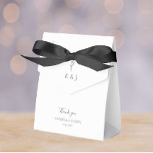 Enkel Elegant Tack för Bröllop-minimalistisk Chic