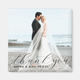 Enkel Elegant, Tack Photo Magnet