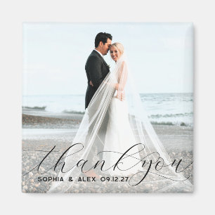 Enkel Elegant, Tack Photo Magnet