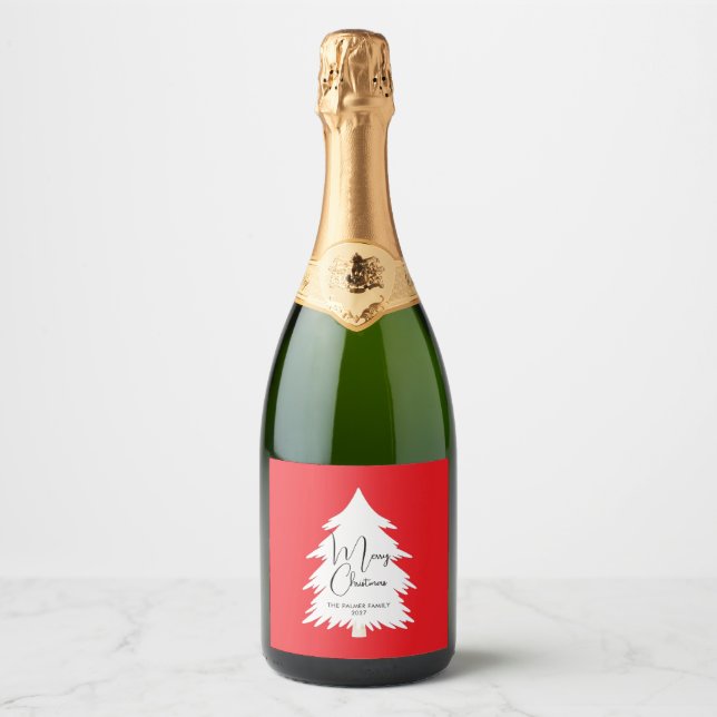 Enkel Elegant Tall Skript God Jul (Framsida)