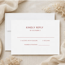 Enkel Elegant Text | Boho Bröllop
