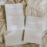 Enkel Elegant | Uppgift om boho Bröllop Guest Tilläggskort<br><div class="desc">Dessa minimalistkort och elegant bröllop-kort med information om gästdetaljer har en ren vit bakgrund,  som ger ett enkelt utseende och snyggt. Du kan använda dessa kort för köranvisningar,  mottagnings- eller transport-information,  hotell- eller inkvarteringsinformation och alla andra bröllop-uppgifter som du behöver dina gäster för att veta.</div>