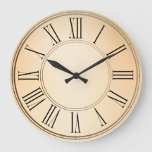 Enkel Elegant Vintage Ram | Väggklocka