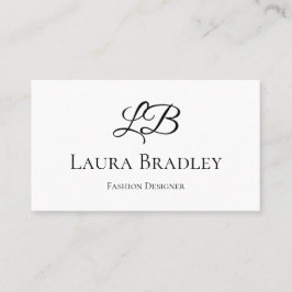 Enkel Elegant  Visitkort