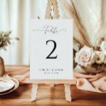 Enkel Elegant vit bröllop Bordsnummer<br><div class="desc">Samordna ditt mottagande med enkla vita Bordsnummer med Elegant. Behåll ett konsekvent utseende med en vit bakgrund, klassisk serif-bokstav och egna namn för personlig, vilket ger en elegant och en organiserad kontakt till varje bord. De här noggrant utarbetade bordsnumren tillför din bröllop-dekoration en sofistikerad charm, vilket garanterar en sömlös och...</div>
