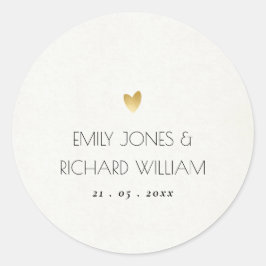 ENKEL ELEGANT VITTYPOGRAFITEXT RUNT KLISTERMÄRKE