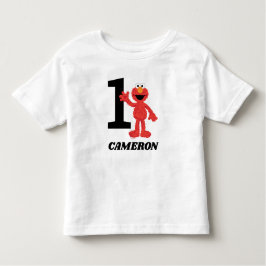 Enkel Elmo 1:a födelsedag T Shirt