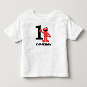 Enkel Elmo 1:a födelsedag T Shirt