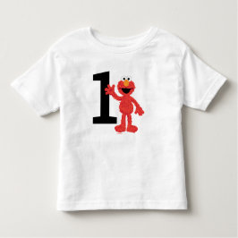 Enkel Elmo 1:a födelsedag T Shirt