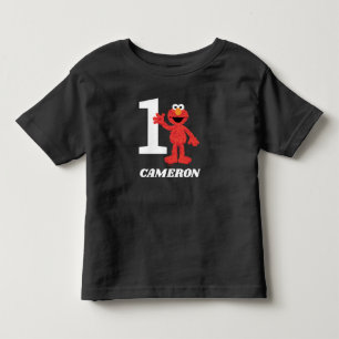 Enkel Elmo 1:a födelsedag T Shirt