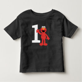 Enkel Elmo 1:a födelsedag T Shirt