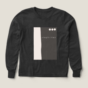 enkel enfaldig unisex sweatshirt t shirt