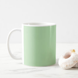 Enkel enfärgad kaffemug kaffemugg