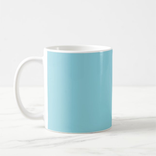 Enkel enfärgad kaffemug kaffemugg (Vänster)