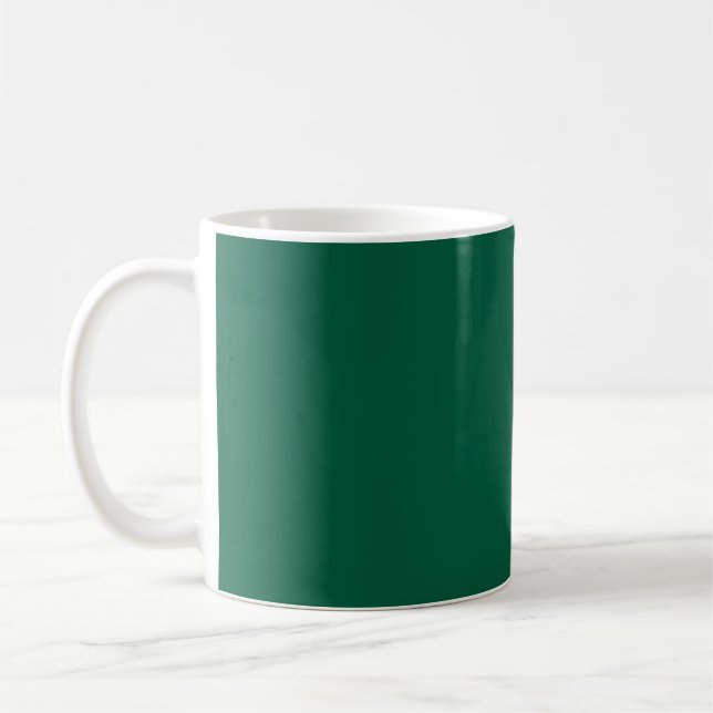 Enkel enfärgad kaffemugg (Vänster)