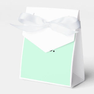 Enkel enfärgad text med namn monogram presentaskar