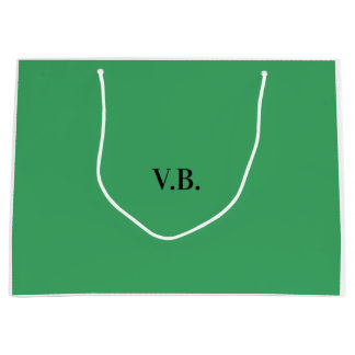 Enkel enfärgad text monogram