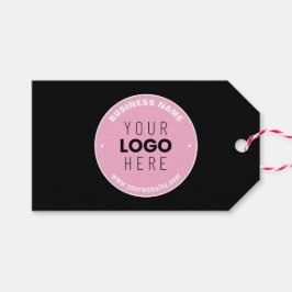 Enkel ersättning av Logotyp och redigerbar text |  Presentetikett