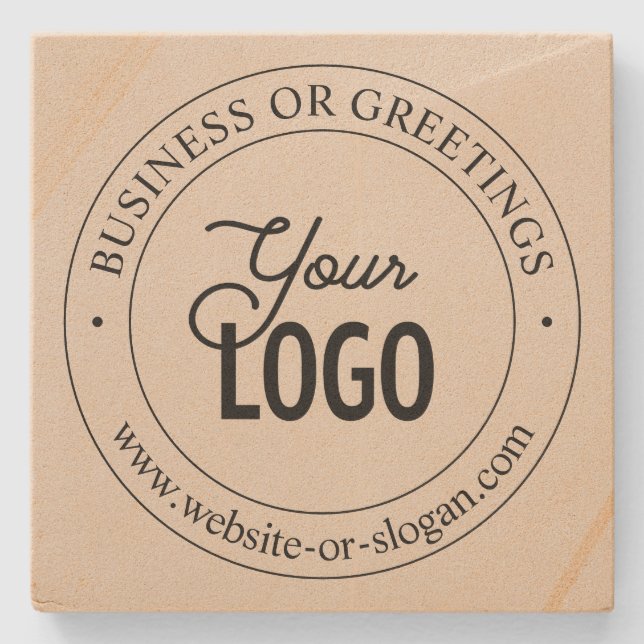 Enkel ersättning av Logotyper och Anpassade | Almo Stenunderlägg (Framsidan)