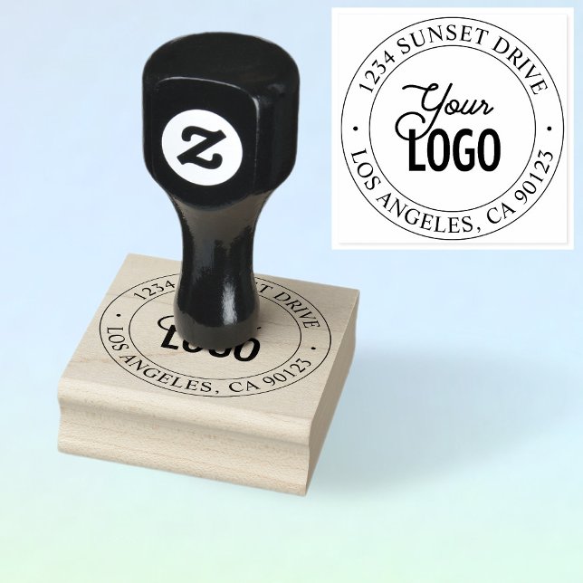 Enkel ersättning och Returadress för Logotyp Stämpel (Skapare uppladdad)