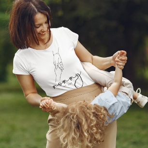 Enkel etablerad Mamma T Shirt