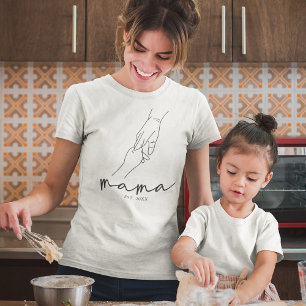 Enkel etablerad Mamma T Shirt