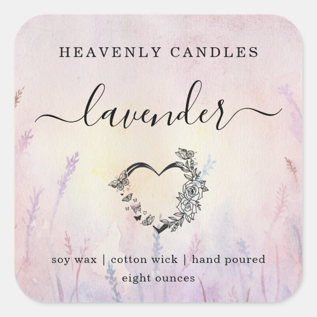 Enkel etikett - FULLT EDITABLE-etiketter (Framsida)