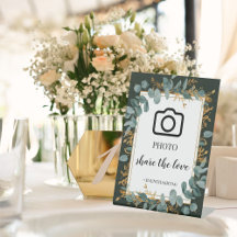 Enkel eukalyptus Greenery Bröllop