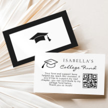 Enkel examenspresent College Fund Qr Code