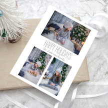 Enkel familjefoto med tre personer