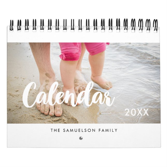 Enkel familjekalender 2026 kalender (Omslag)
